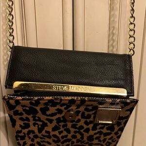 Steve Madden Leopard Crossbody Purse